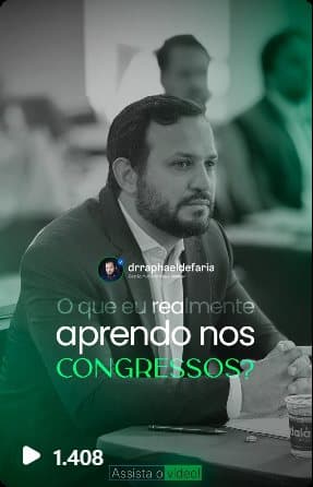 Reel: o que eu realmente aprendo nos congressos